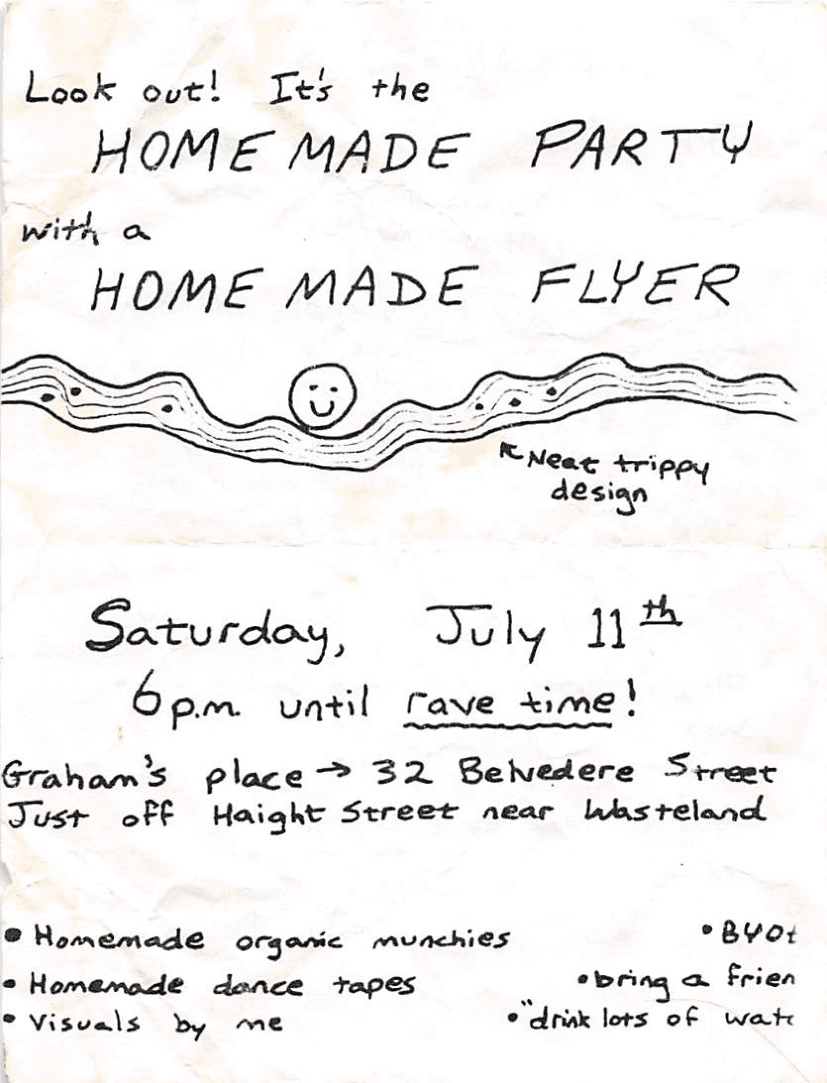 The Paper Trail of Rave Culture